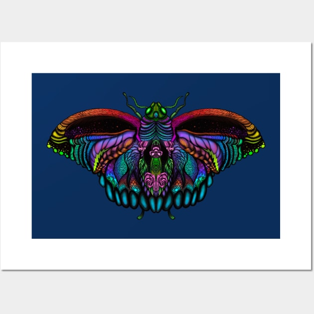 SYF Moth Wall Art by Dowling Art & Design